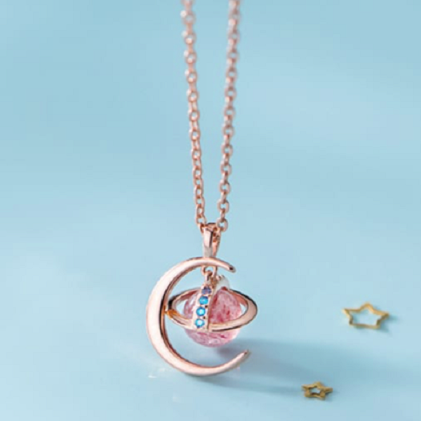 The Moon Planet Necklace