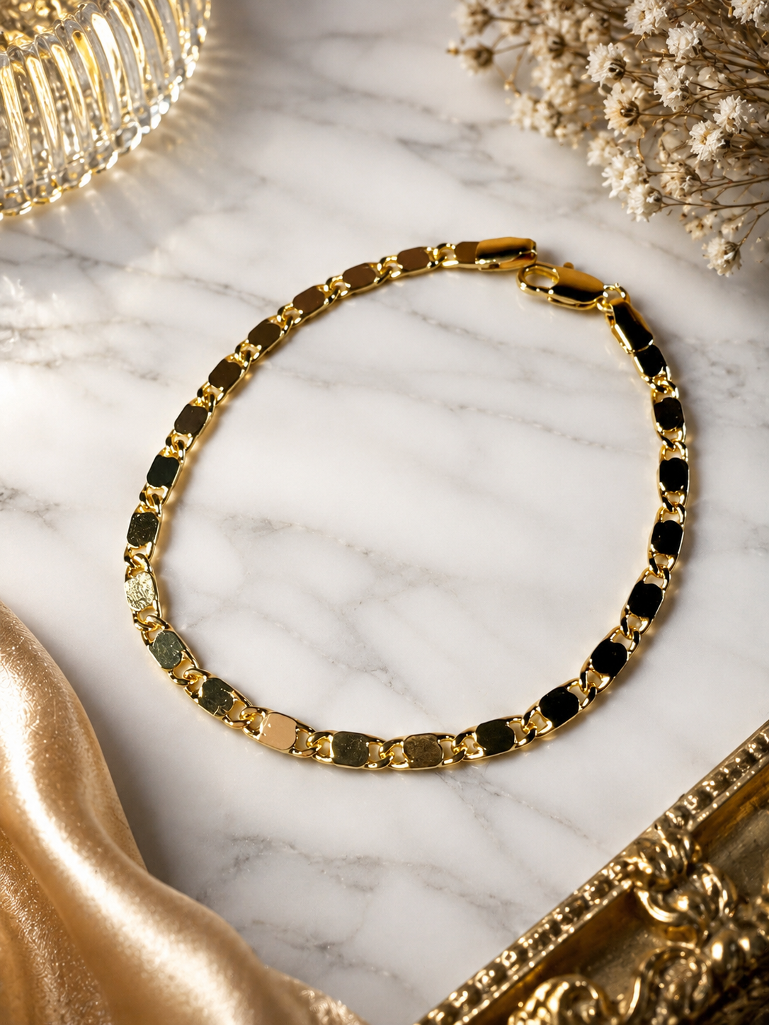 Golden Luxe Link Bracelet