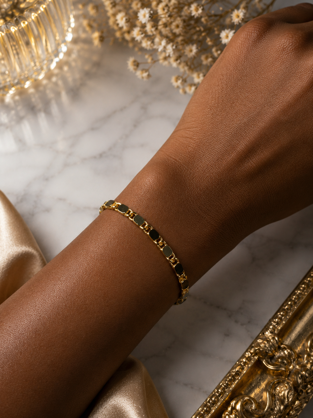 Golden Luxe Link Bracelet