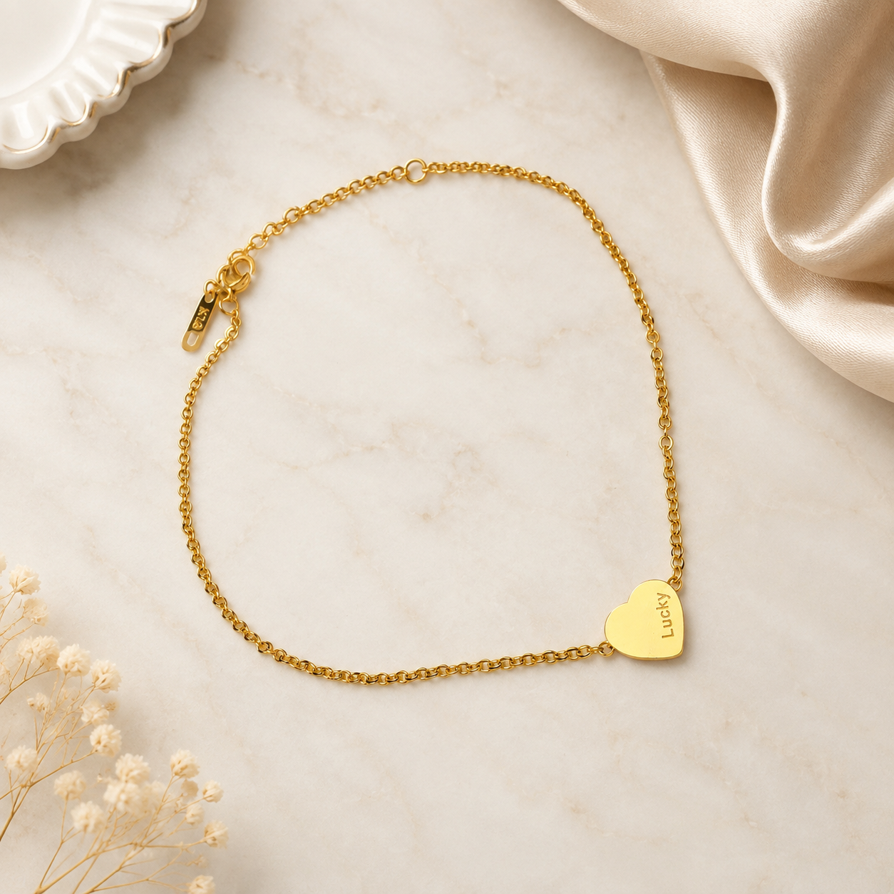 Lucky in Love Anklet