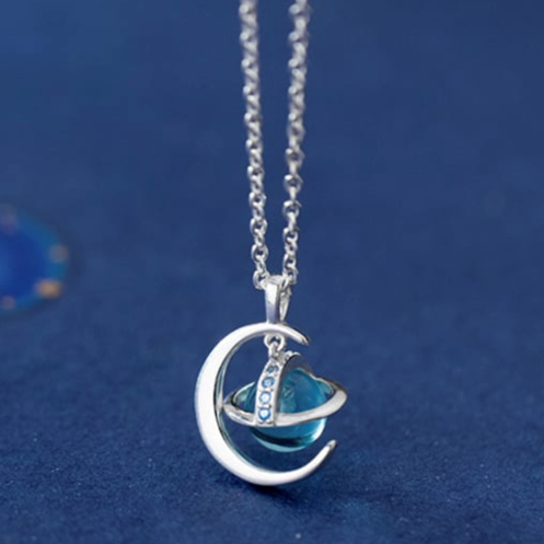 The Moon Planet Necklace